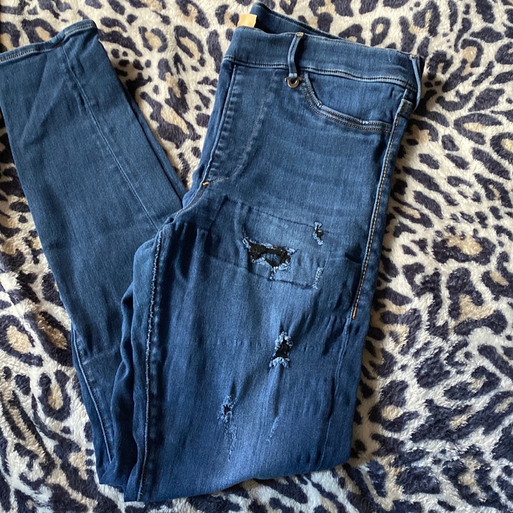 True Religion distressed Jeggings